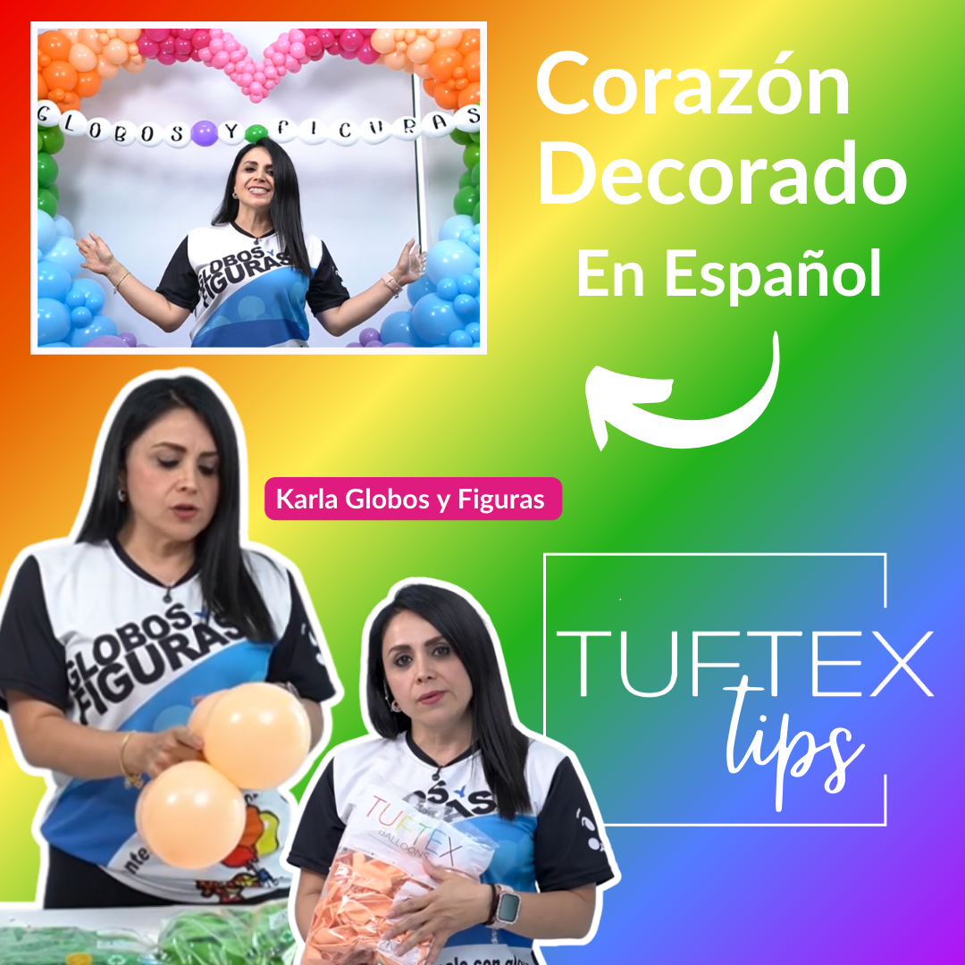 Tuftex Tips: Corazón Decorado