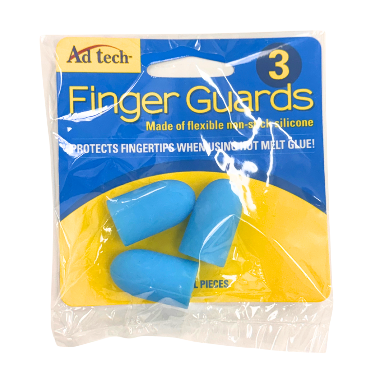 Adtech Finger Guards | 3 Count - Protect Your Fingers From Hot Glue!