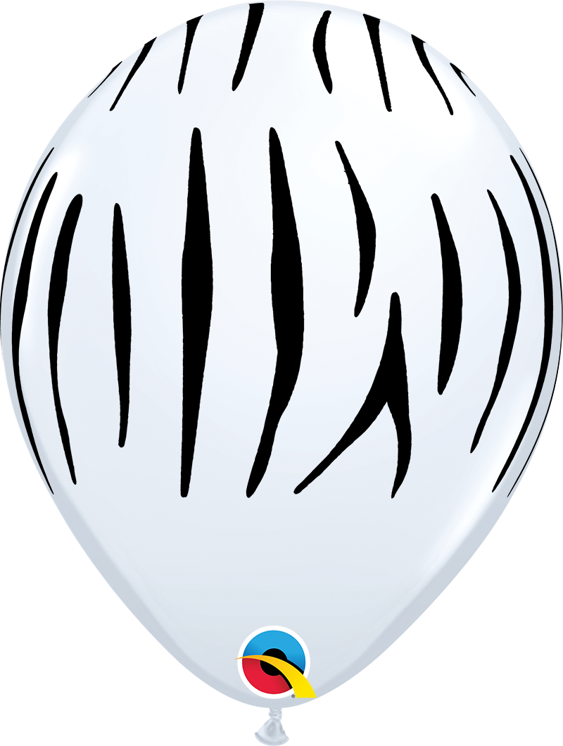 5" Qualatex Safari Latex Balloon Assortment | 100 Count