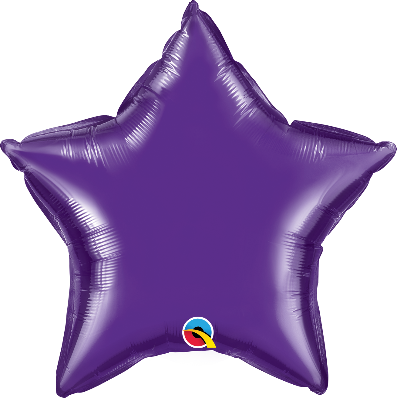 4" Qualatex Star Airfill Foil Balloon | 1 Count - Must Be Heat Sealed