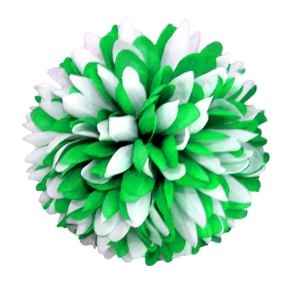 Silk Mum 6 1-2" 15 capas bicolor