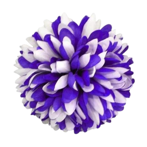 Silk Mum 6 1-2" 15 capas bicolor