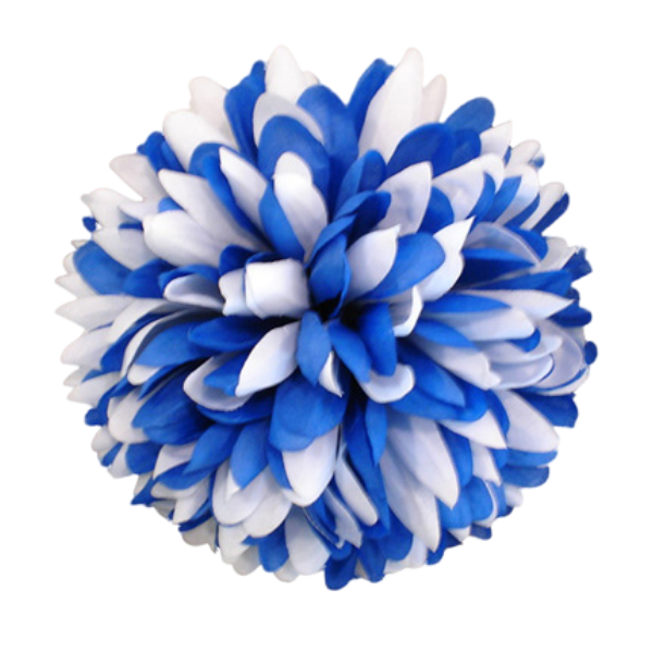 Silk Mum 6 1-2" 15 capas bicolor