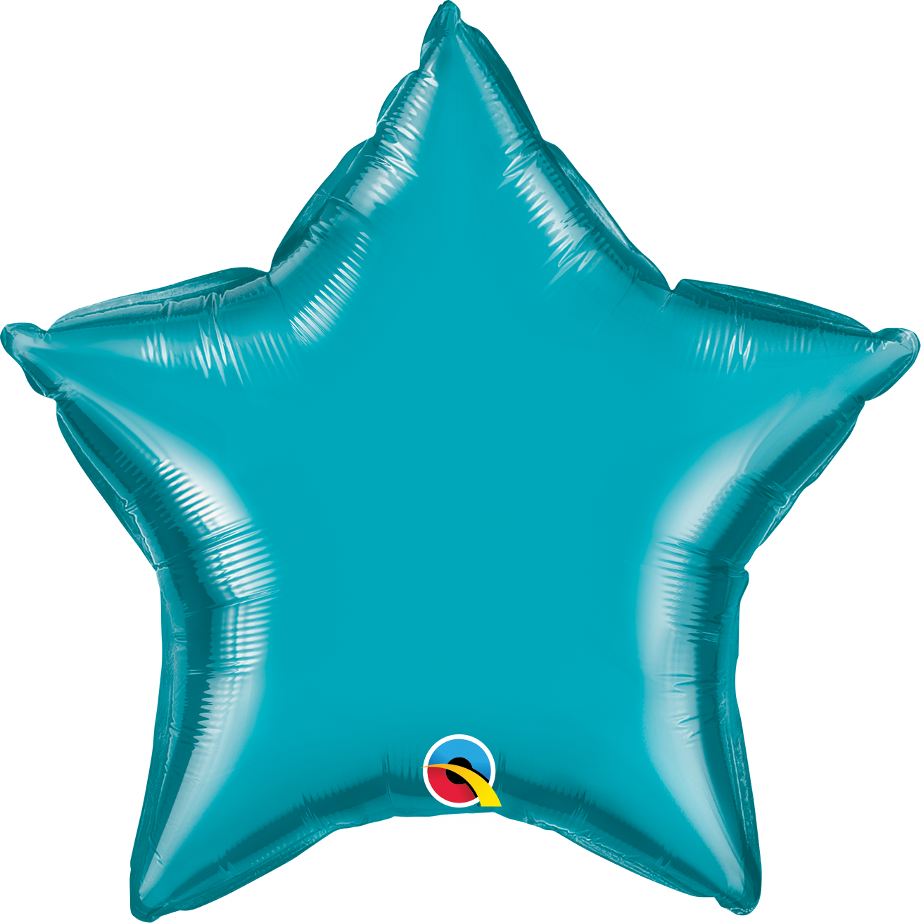 4" Qualatex Star Airfill Foil Balloon | 1 Count - Must Be Heat Sealed