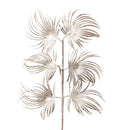 33" Glitter Palm Leaf Spray