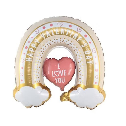 29" Betallic HVD I Love You BOHO Rainbow Foil Balloon (D)