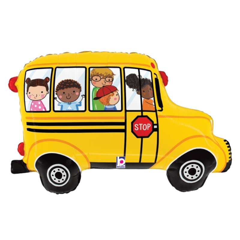 29" Betallic School Bus Foil Balloon (S1R4)