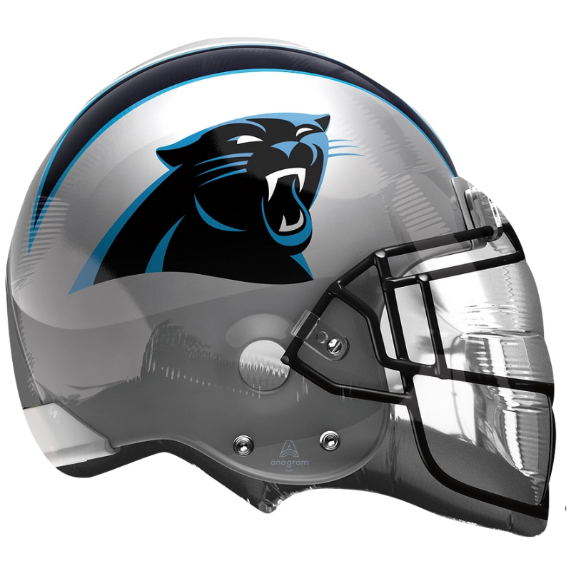 balloon football helmet Carolina Panthers Helmet- Foil Balloon, 21"