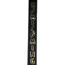 #9 Football Homecoming Black Ribbon 1 3/8" x 1 yd. | Sold By The Yard