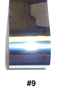 #9 ACI Silver Metallic Mylar Ribbon Spool - 1 1/2" x 25 Yards | 1 Spool