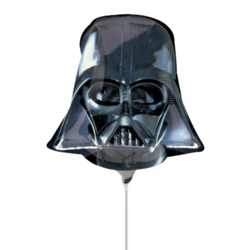 14" Darth Vader Helmet Foil Balloon | Buy 5 Or More Save 20%