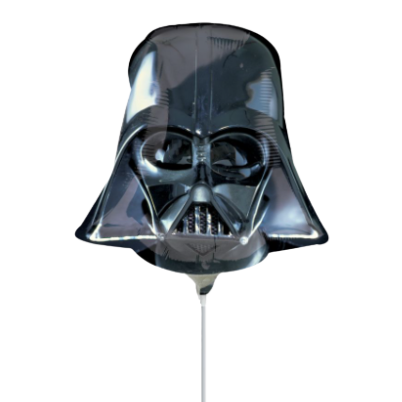 14" Anagram Darth Vader Helmet Foil Balloon | Buy 5 Or More Save 20%