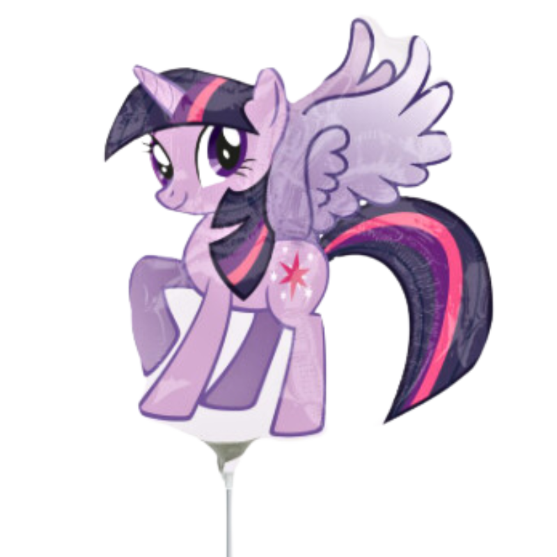 14" Anagram My Little Pony Twilight Sparkle Airfill Foil Balloon | Buy 5 Or More Save 20%