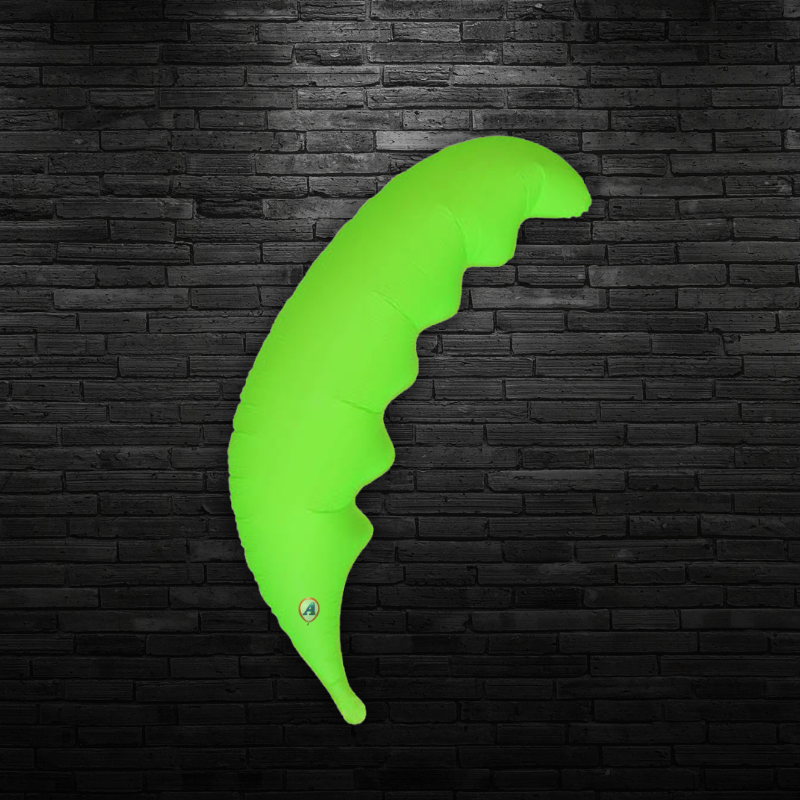 36" AAB Blazing Neon Green Palm Fronds Non Foil Balloon | 6 Count