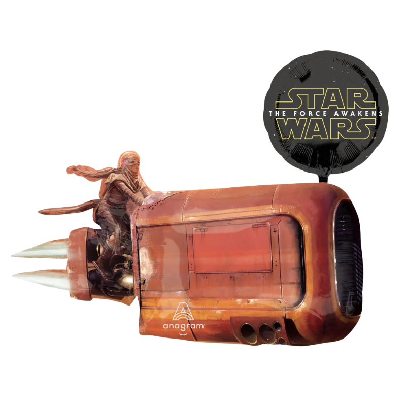 35" Anagram Star Wars The Force Awakens Land Cruiser Multi Balloon | Clearance - Final Sale!