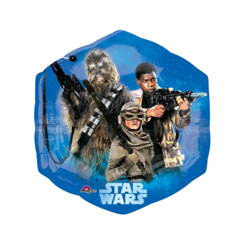 23" Anagram The Force Awakens Star Wars Foil Balloon | Clearance - Final Sale!