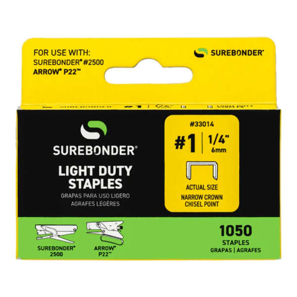 Grapas ligeras para grapadora