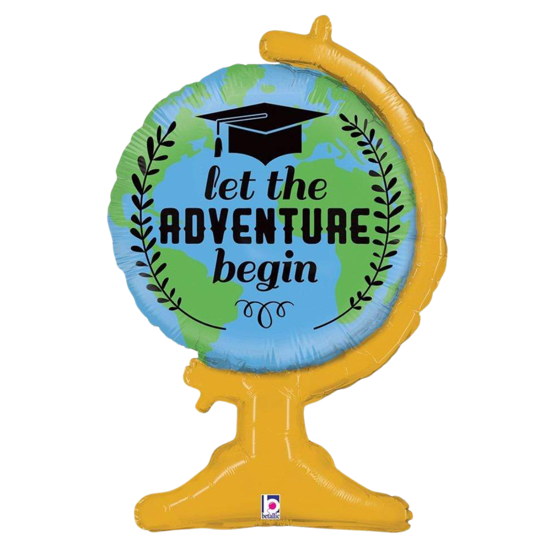 Globo de papel de aluminio Adventure Grad (WSL) de 33" | Liquidación: hasta agotar existencias