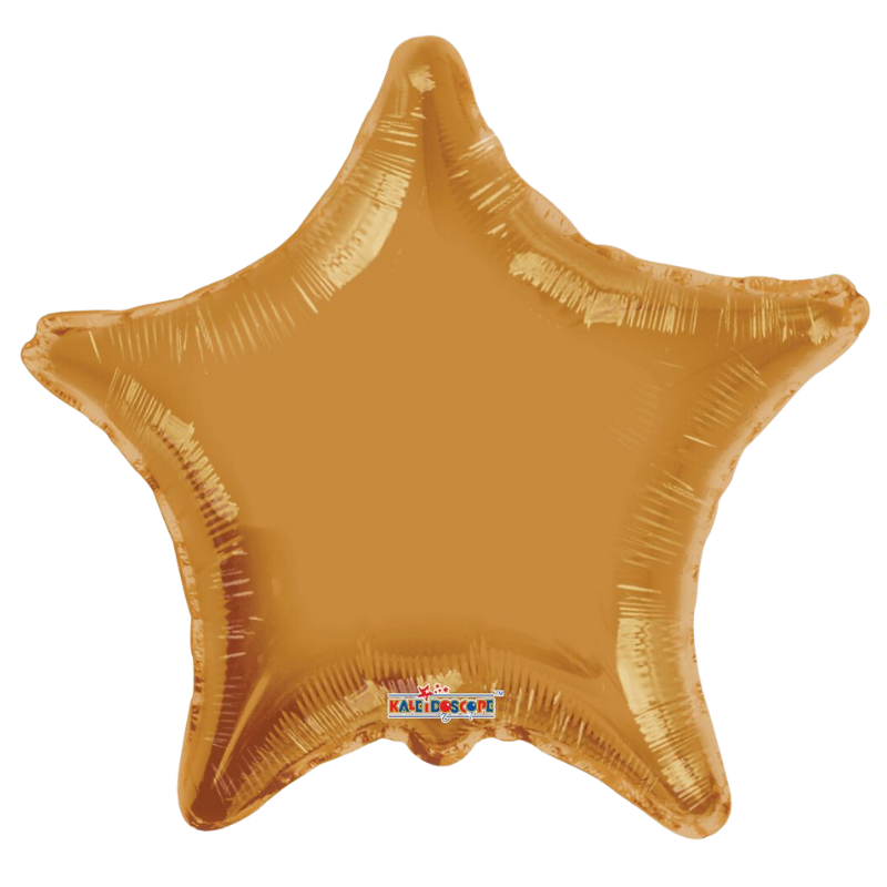 22" Conver Vintage Latte Star Non Foil Balloon | Buy 5 Or More Save 20%