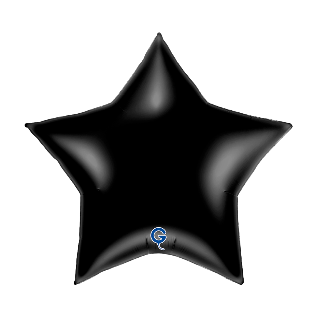 36" Grabo Black Star Foil Balloon | 1 Count