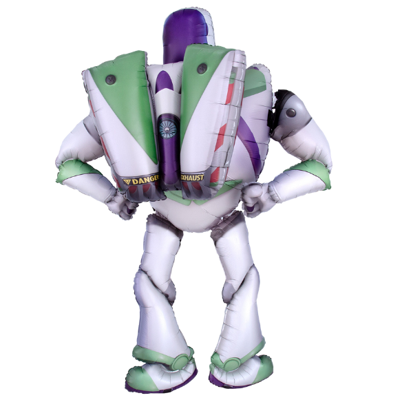62" Anagram Buzz Lightyear AirWalker Foil Balloon | Stands Over 5 Feet Tall!
