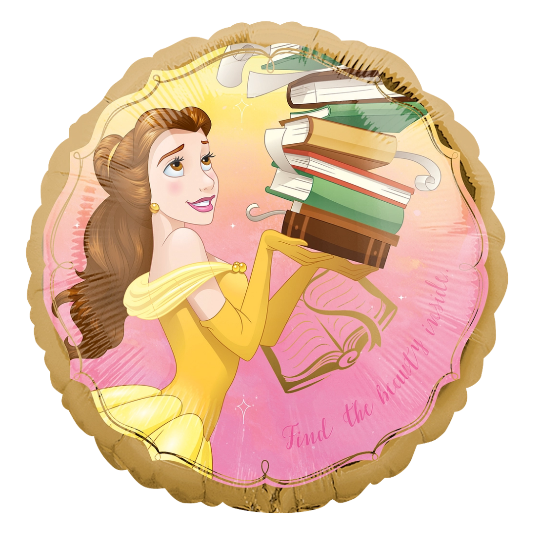 17" Anagram Belle Once Upon a Time Foil Balloon | Buy 5 Or More Save 20%