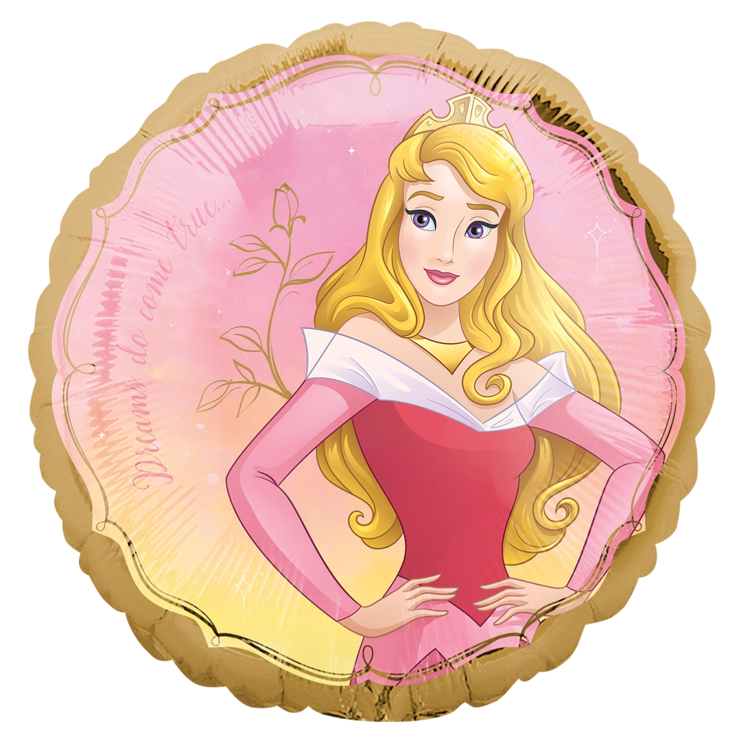 17" Anagram Aurora Once Upon a Time Foil Balloon | Buy 5 Or More Save 20%