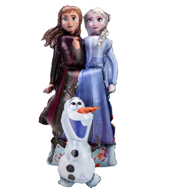 58" Anagram Frozen II AirWalker Foil Balloon | The Balloons That Walks On Air!