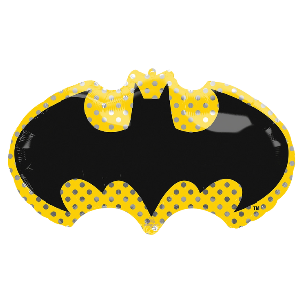 30" Anagram Batman Bat Signal Super Shape Foil Balloon