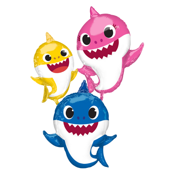 66" Baby Shark Airwalker Foil Balloon