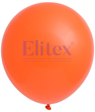 36" Elitex Orange Standard Round Latex Balloons - 3 Foot Jumbo | 3 Count