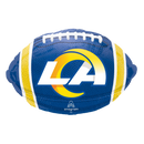 17" LA Rams NFL Football Foil Balloon | Buy 5 Or More Save 20%