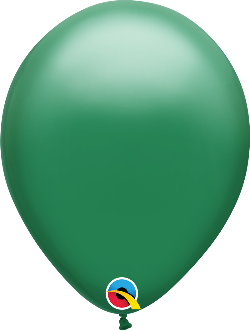11" Qualatex Green Latex Balloons | 100 Count
