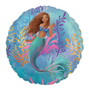 28" Little Mermaid Live Super Shape Foil Balloon