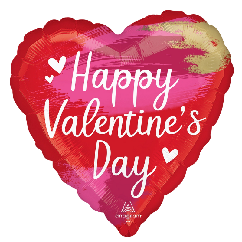 18" Anagram Happy Valentine's Day Artistic Touch (S2R1) | Buy 5 Or More Save 20%