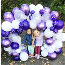 Round Aluminum Portable- Reusable Balloon Frame with Base