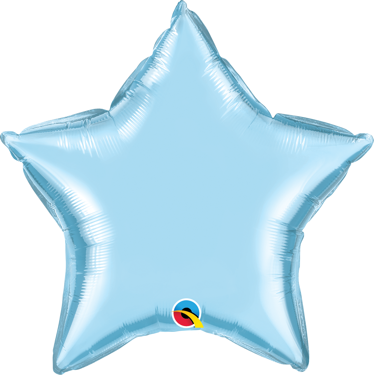 4" Qualatex Star Airfill Foil Balloon | 1 Count - Must Be Heat Sealed