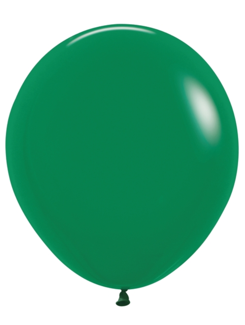 18" Sempertex Fashion Forest Green Latex Balloons | 25 Count