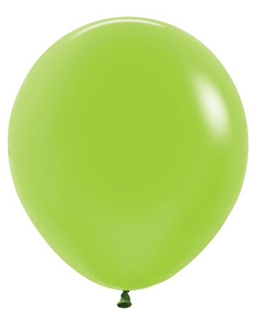 18" Sempertex Neon Green Latex Balloons | 25 Count