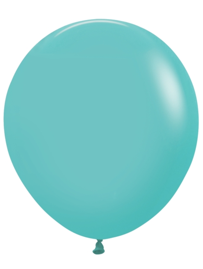 18" Sempertex Fashion Robin's Egg Blue Latex Balloons | 25 Count