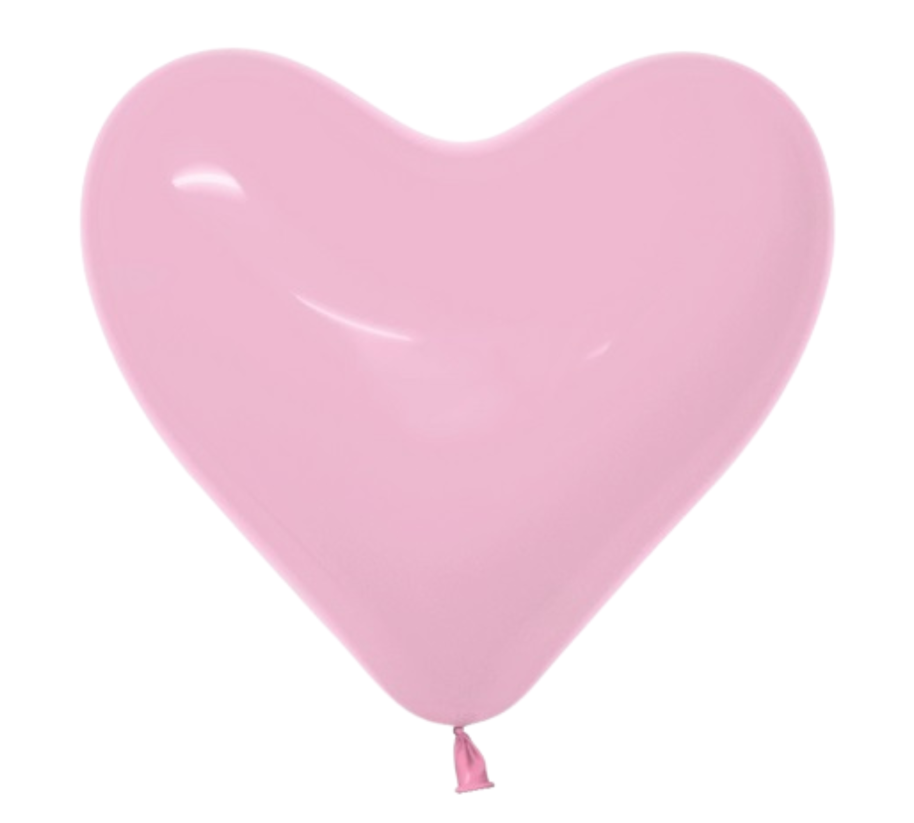 11" Sempertex Bubble Gum Pink Heart Latex Balloons | 50 Count