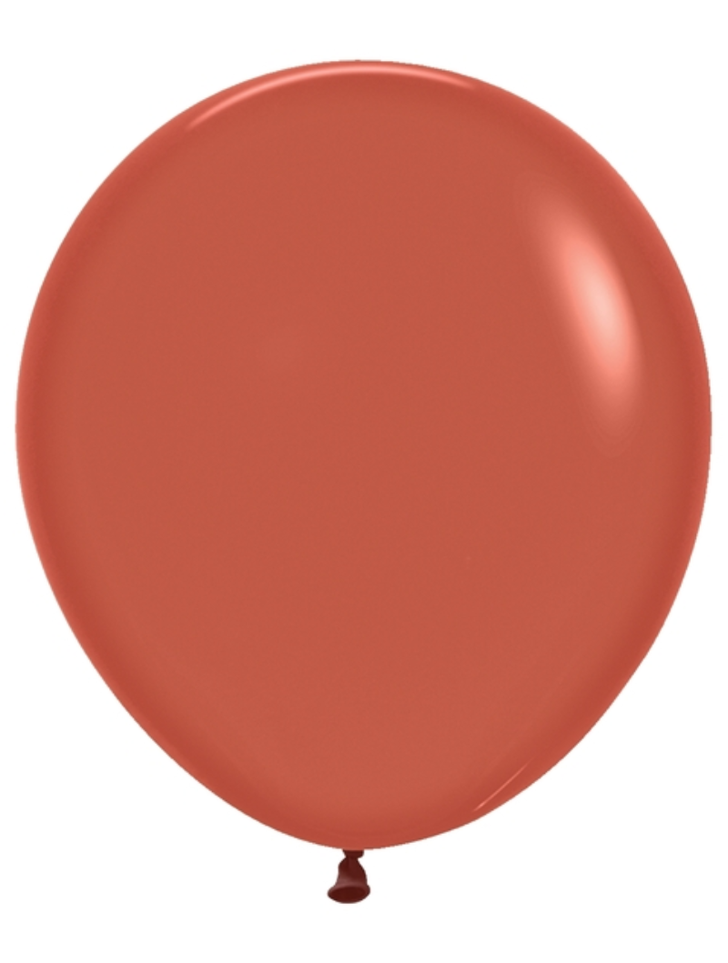 18" Sempertex Deluxe Terracotta Latex Balloons | 25 Count