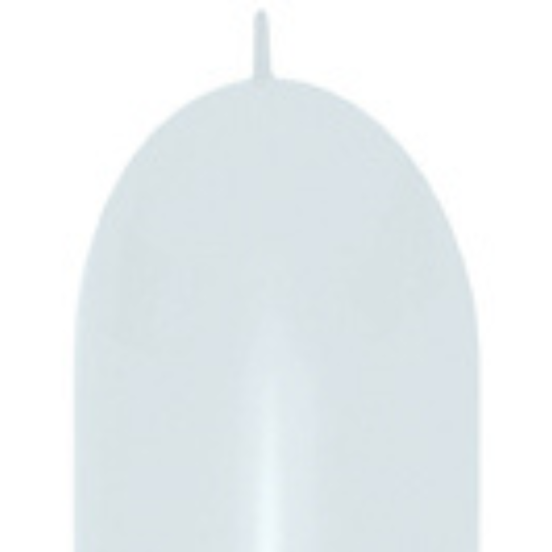 660s Link-O-Loon Sempertex Fashion White Twisting - Entertainer Latex Balloons | 50 Count