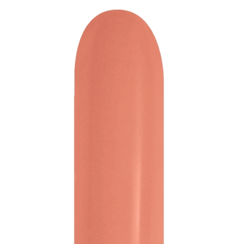 260s Sempertex Neon Orange Twisting - Entertainer Latex Balloons | 50 Count