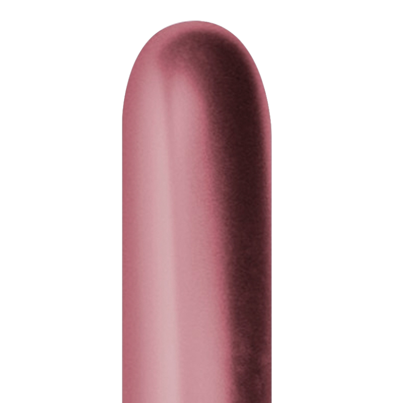 260s Sempertex Nozzles Up Reflex Pink Twisting - Entertainer Latex Balloons | 50 Count