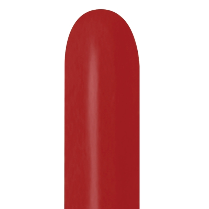 260s Sempertex Deluxe Imperial Red Twisting - Entertainer Balloons | 50 Count