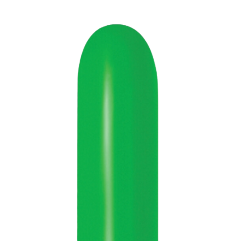 260s Sempertex Deluxe Shamrock Green Twisting - Entertainer Balloons | 50 Count