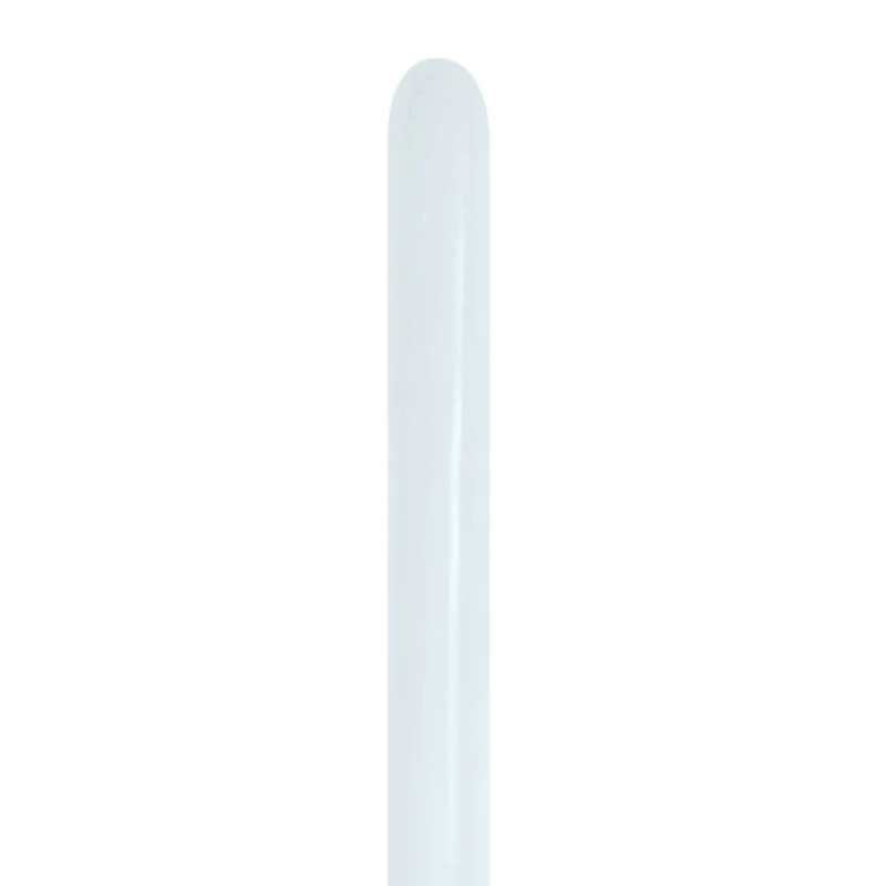 160s Sempertex Fashion White Twisting - Entertainer Latex Balloons | 100 Count