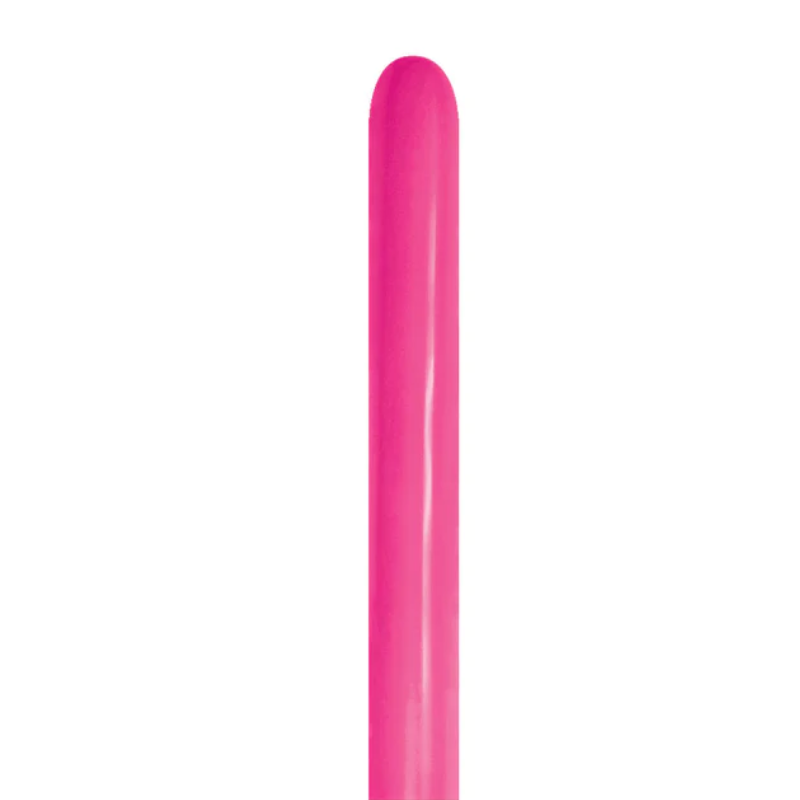 160s Sempertex Deluxe Fuchsia Twisting - Entertainer Latex Balloons | 100 Count