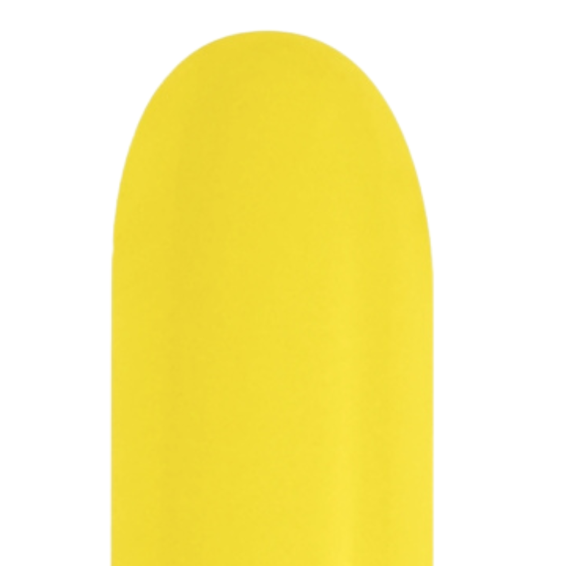 360s Sempertex Fashion Yellow Twisting - Entertainer Latex Balloons | 50 Count